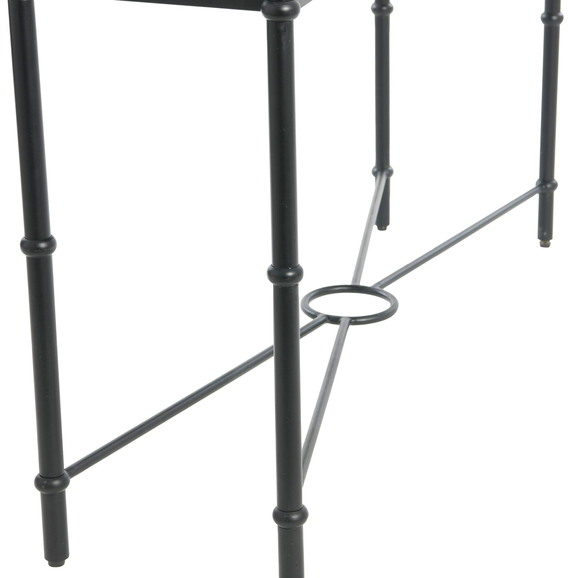 Hello Honey® 48" Saratoga Rustic Wood & Metal Console Table